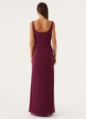 Sunset Edit Maxi Dress - Berry Kiss