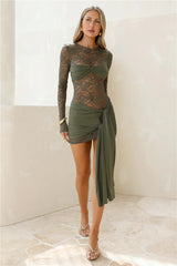 lioness Midnight Mini Dress Cypress