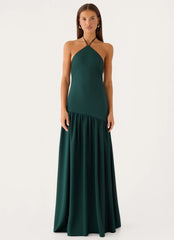 Leonora Maxi Dress - Green